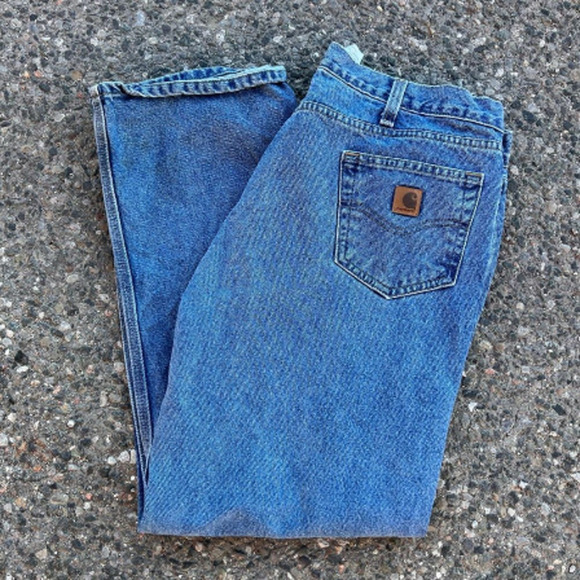 Vintage Carhartt Denim Pants - Picture 1 of 6